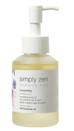 simply zen cocooning body oil - testolaj